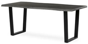 Autronic BONTEC Jedálenský stôl 180x90cm, mdf, sivý dub, HT-F4218 GREY Farba: Šedá