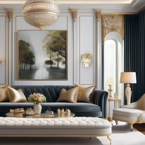 Nástenné svietidlo MILANO 2xE14/40W/230V zlatá