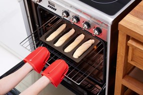 Forma na pečenie bagiet Lekue dierovaná mini