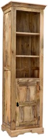 furniture-nabytek.cz - Knižnica 60 cm z masívu mango 60x200x45