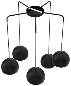 Luster na lanku COOL 5xE27/60W/230V