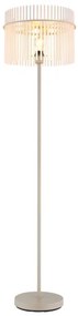 Globo 15698SB - Stojacia lampa GORLEY 1xE27/60W/230V