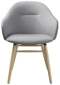 Dizajnová stolička Kalyani svetlosivá
