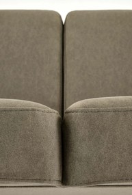 Dvojmiestna pohovka MILANO z masívu 120 cm olivová/orechová