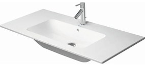 DURAVIT ME by Starck umývadlo do nábytku s otvorom, s prepadom, 1030 x 490 mm, biela matná, s povrchom WonderGliss, 23361032001