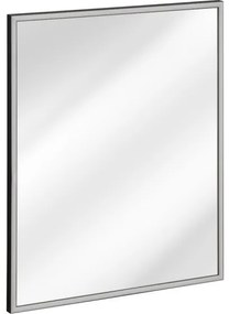 Koupelnová sestava Talia Casella s deskou, umyvadlem, skříňkami a zrcadlem 80 cm černá mat/dub casella