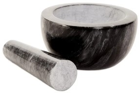 Mažiar MARBLE mramorový, čierny ALL 854199