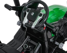 Ramiz MEGA Traktor D68 s prívesom zelený