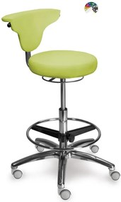 MAYER Zdravotnícka stolička 1251 G MED DENT čalúnenie MEDIFLEX SILVERTEX koženka