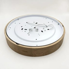 BRILAGI - LED stropné svietidlo CARVALHO MODERN 3xE27/60W/230V, priemer 47,5 cm, dub