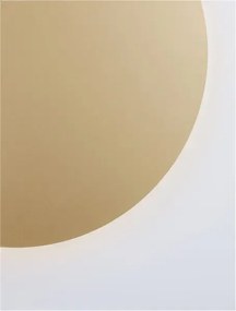 LED nástenné svietidlo Cyrcle 30 zlaté