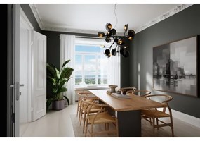 ByRydens 4202080-4002 - Luster na lanku TURNO 18xG9/4W/230V