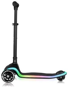 Lionelo - Detská kolobežka MEY 3xAAA Čierny Onyx