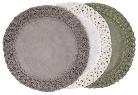 PODLOŽKA BOHO 11 38 CM KRÉMOVÁ