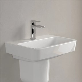 VILLEROY &amp; BOCH O.novo závesné umývadielko s otvorom, bez prepadu, 500 x 370 mm, biela alpská, 43445101