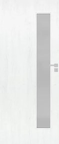 DRE Deca interiérové dvere deco ľavé 60 cm borovica biela DECA10BB60L