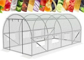 Záhradný fóliovník biely 6x3x2 m GARDEN LINE - TUN5214