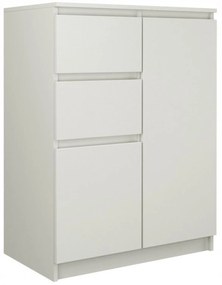 Komoda 2D2S 70 cm biela