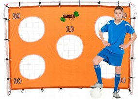 Tréningová futbalová bránka | s plachtou a otvormi