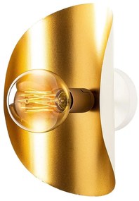 Nástenné svietidlo v bielo-zlatej farbe Sivani – Opviq lights