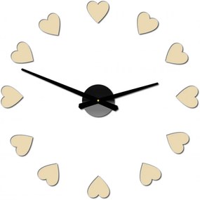 Veľké nástenné hodiny s motívom srdca I SENTOP 12S051 Wall clock HEU-