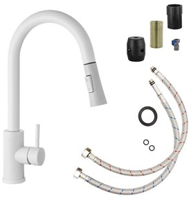 Gamma Taru Slim, vysoká drezová batéria h-400, biela, GMA-BTS-WH
