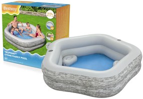 Bestway Nafukovací záhradný bazén 213x 206x 53 cm - Bestway 54423