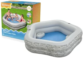 Bestway Nafukovací záhradný bazén 213x 206x 53 cm - Bestway 54423