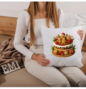 Vianočný vankúš Cake 40x40 cm EMI