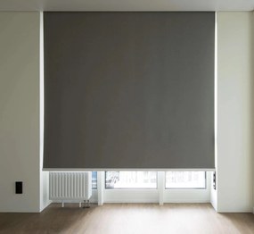 Gario Roleta Látková Maxi Premium 100 x 170 cm Farba mechanizmu: Hnedá, Farba materiálu: Tmavohnedá (ED-132)