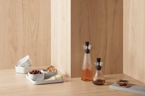 Eva Solo Sklenená flaša na olej/ocot s lievikom Drip-free 0,5 l