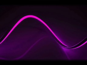 ECOLIGHT LED pásik NEON - 230V - 1m - 8W/m - IP68 - vodotesný - ružová