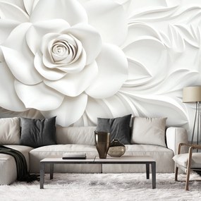 Gario Fototapeta Nádherná biela ruža Materiál: Vliesová, Rozmery: 200 x 140 cm