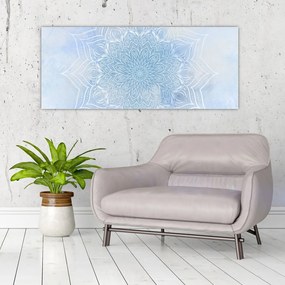 Obraz - Zimná mandala (120x50 cm)