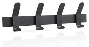 Čierny oceľový vešiak na stenu Zone A-Rack