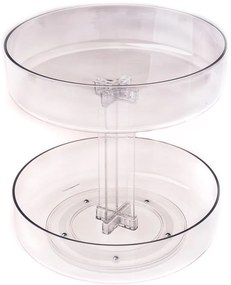 Plastový kúpeľňový organizér otočný – Casa De Engel