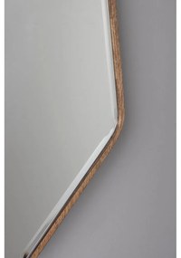 Nástenné zrkadlo s dreveným rámom 39,5x90 cm Basil – Dutchbone