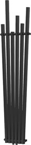 Mexen Omaha, vykurovacie teleso 1800 x 420 mm, 655 W, čierna, W208-1800-420-00-70