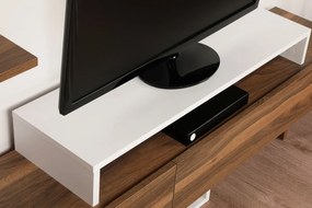 Obývacia stena Nirvana teak/biela