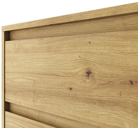 Komoda BOGAN 1D3S, remeselnícky dub