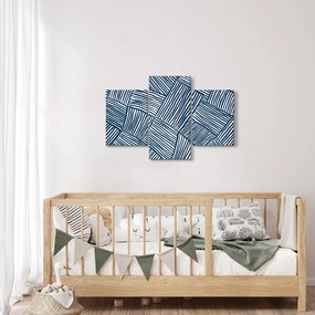 Obraz - 3D línia (90x60 cm)