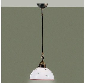 Kolarz 731.30.69 - Luster na lanku NONNA 1xE27/75W/230V pr. 20 cm červená