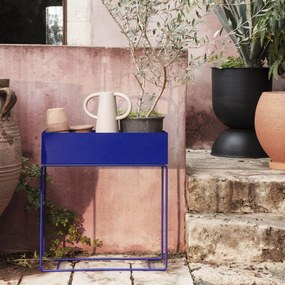 Ferm Living Stojan na kvetiny Plant box Bright Blue