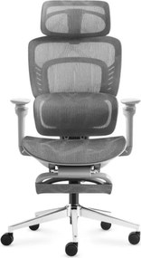 Masážne kancelárske kreslo Visioner 8.3 sivé