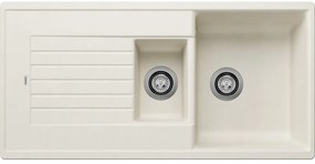Blanco Zia 6 S, silgranitový drez 1000x500x190 mm, 1,5-komorový, biela jemná, BLA-527207