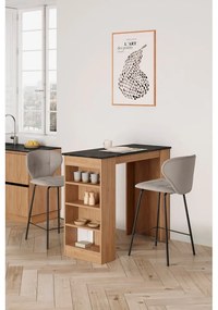 Béžové barové stoličky v súprave 2 ks (výška sedadla 67 cm) Maura – Marckeric