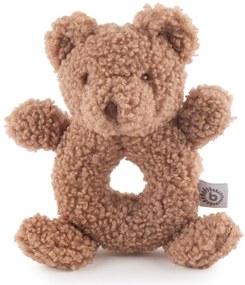 Bieco - Textilná hrkálka - medvedík Mika