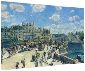 Obraz - Auguste Renoir, Pont Neuf, Paris, reprodukcia (90x60 cm)