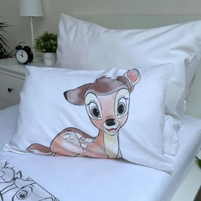 Jerry Fabrics Obliečky do postieľky 100x135 + 40x60 cm - Bambi Stripe