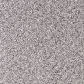 Tapibel, Metrážny koberec Cobalt SDN 64044 - AB tmavo šedý, záťažový, na mieru, šíře 4m, šedá, ab (mriežka), chodba / predsieň